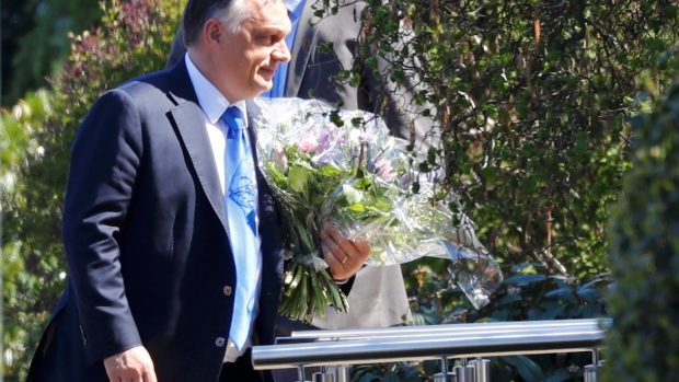 Viktor Orbán navštívil Helmuta Kohla