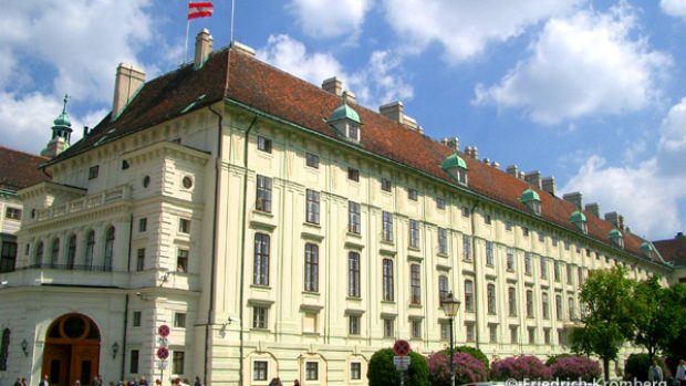 Vídeňský Hofburg, sídlo prezidenta Rakouska