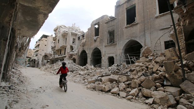 Syrský prezident Bašár Asad slibuje úplné dobytí Aleppa