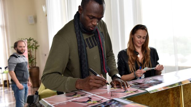 Usain Bolt a Lucie Výborná rozhovor
