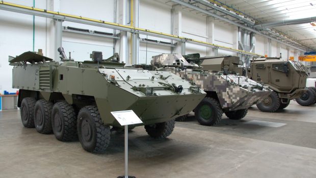 Vojenská vozidla v Tatra Defence Vehicle