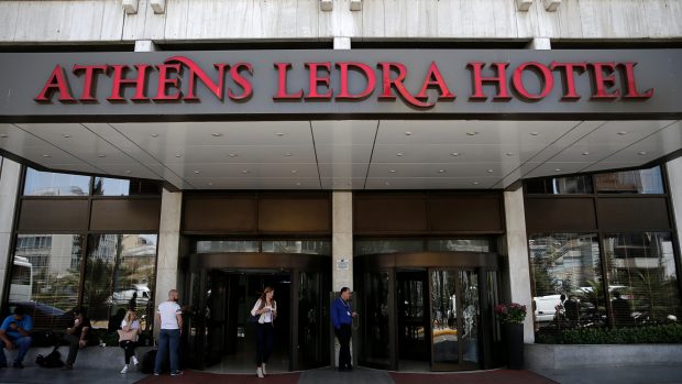 Luxusní hotel Ledra v Aténách zkrachoval