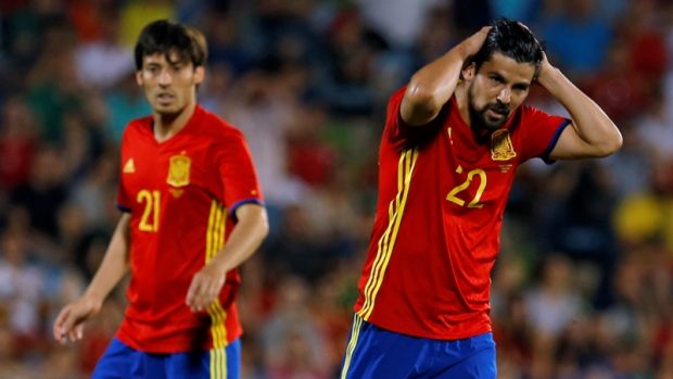 Španělští fotbalisté prohráli poslední přípravný zápas s Gruzií