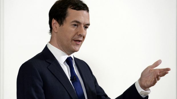 Britský ministr financí George Osborne