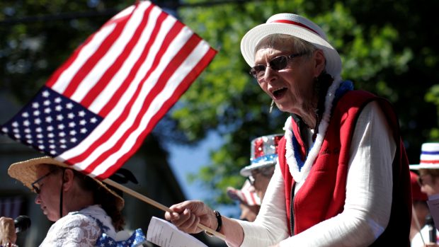 Američané v Massachusetts slaví Den nezávislosti