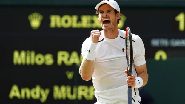 Andy Murray, dvojnásobný vítěz Wimbledonu