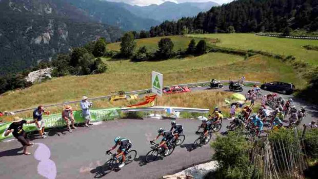 Tour de France v Pyrenejích