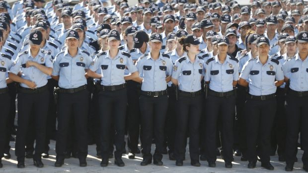 Turečtí policisté (ilustrační foto)