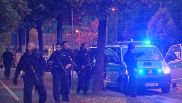 Policie v Mnichova i nadále zasahuje