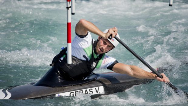 Kanoista Vítězslav Gebas skončil ve vodním slalomu čtvrtý