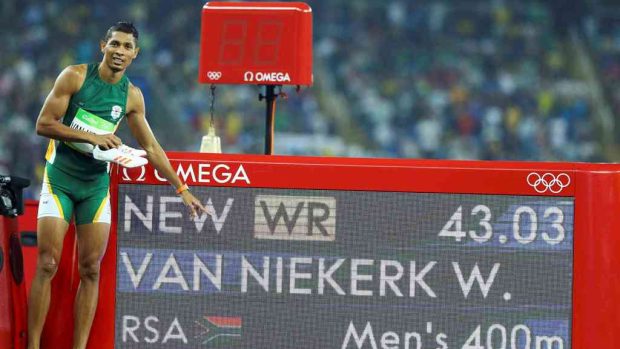 Světový rekordman Wayde van Niekerk