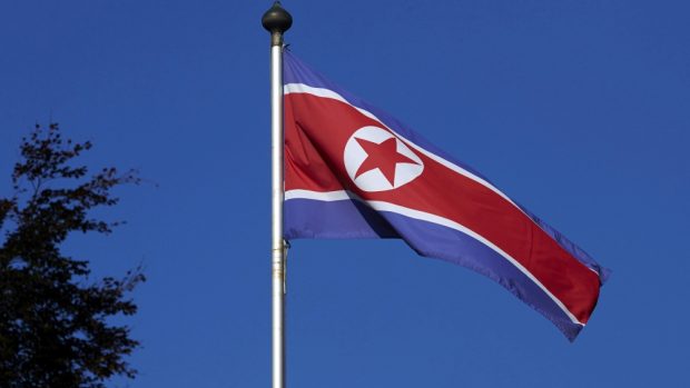 Severní Korea obnovila výrobu plutonia (ilustrační foto vlajky KLDR)