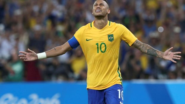 Brazilský kapitán Neymar je dojat z vítězství v olympijském turnaji