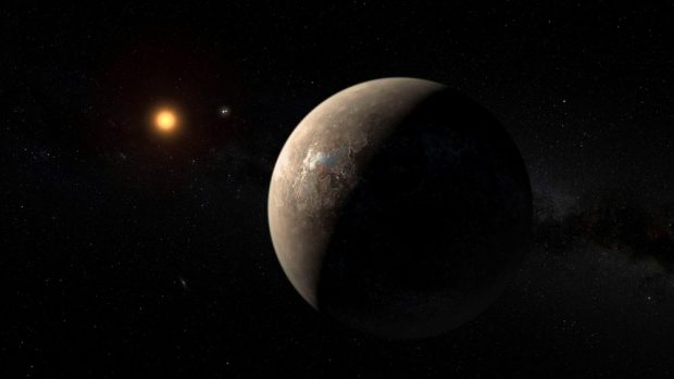 Planeta Proxima b obíhá kolem Proximy Centauri