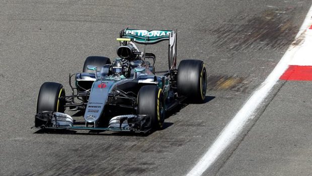 Němec Nico Rosberg na dráze ve Spa