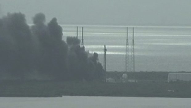 Výbuch Falcon 9