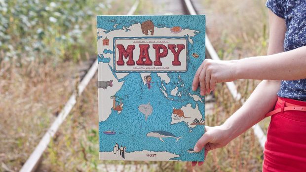 Ilustrovaná kniha Mapy vychází i v Česku