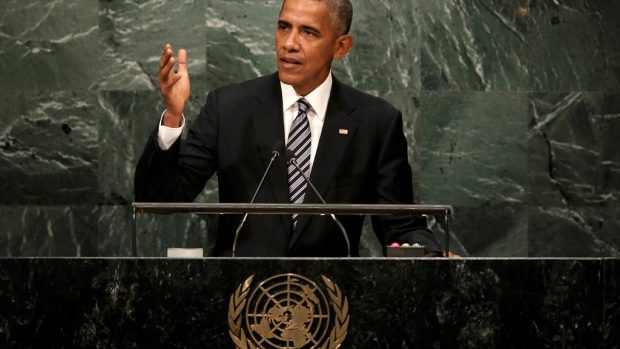 Barack Obama na Valném shromáždění OSN v New Yorku