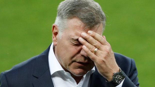 Sam Allardyce byl jmenován koučem anglického národního týmu teprve v červenci