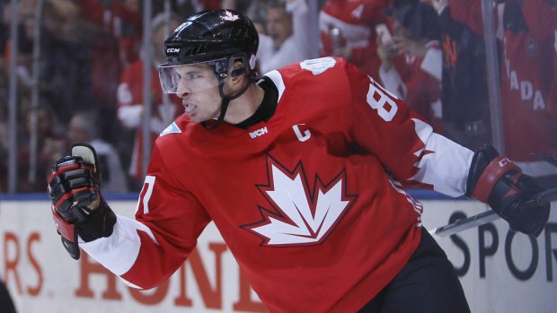 Jako lev. Kanadský hokejista Sidney Crosby číhá na triumf na Světovém poháru