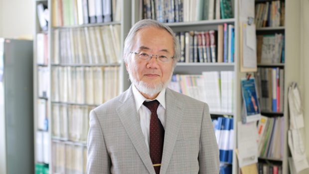 Nobelovu cenu za fyziologii a lékařství získal Japonec Jošinori Ósumi