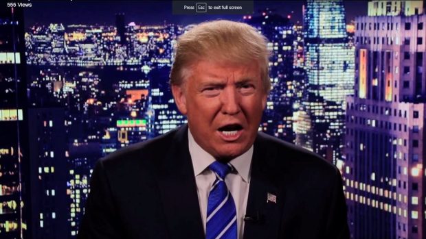 Donald Trump se za výroky omluvil na videu zveřejněném na internetu