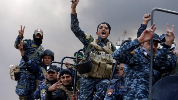 Koalice podporuje jenom ty složky, které podléhají přímému velení iráckých bezpečnostních sil