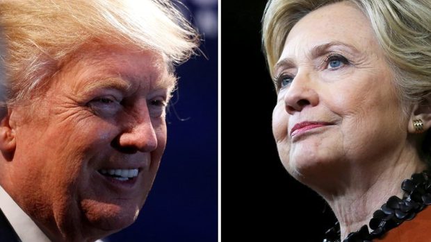 O Severní Karolínu svádí Hillary Clintonová a Donald Trump stále boj (fotokoláž)