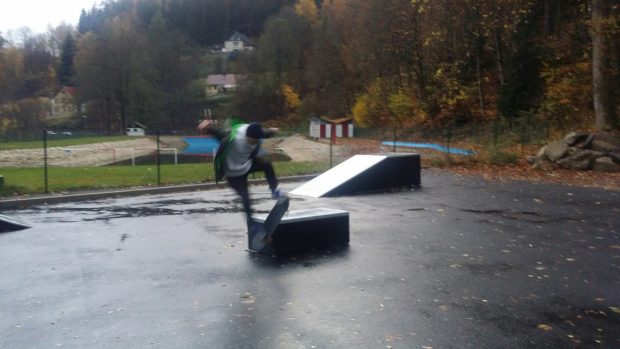Nový skatepark v Tanvaldu
