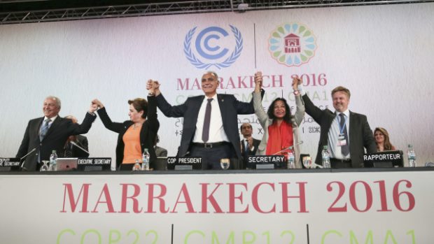 Představitelé téměř 200 zemí se v marockém městě Marrákeš dohodli na časovém plánu naplňování pařížské klimatické dohody