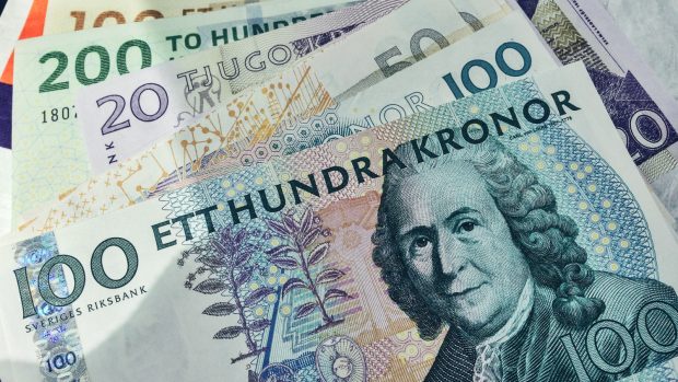 Švédská a dánská měna, švédská koruna, švédské peníze, švédská měna