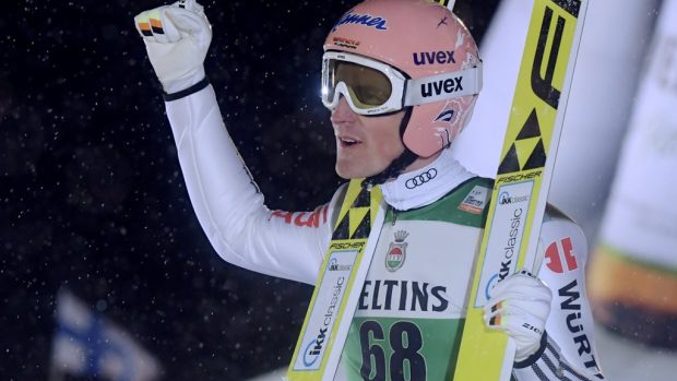 Německý skokan na lyžích Severin Freund se ujal vedení v průběžném pořadí seriálu