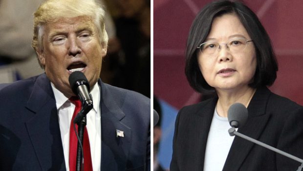 Nastupující americký prezident Donald Trump mluvil s Cchaj Jing-wen, prezidentkou Tchaj-wanu