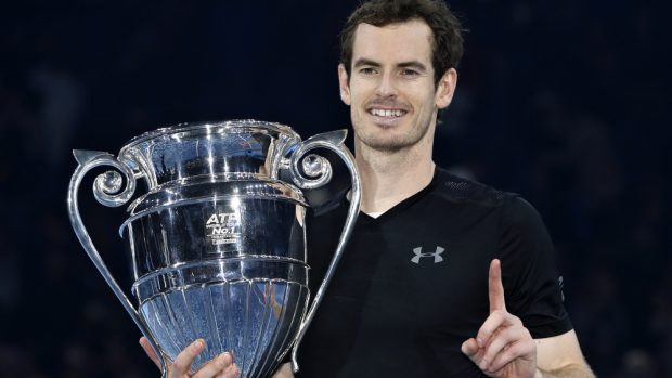 Britský tenista Andy Murray zakončil sezonu v pozici světové jedničky