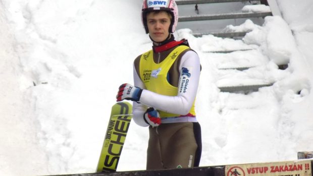 Skokan na lyžích František Holík