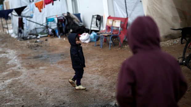 Uprchlíci v táboře (ilustrační foto)