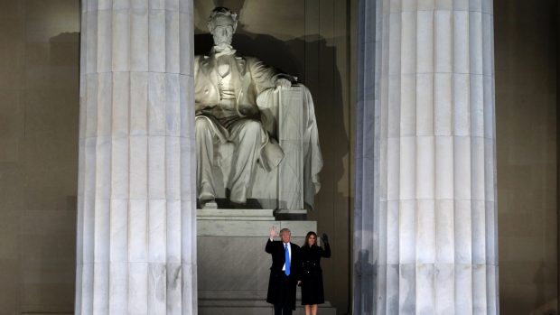 Donald Trump a jeho žena Melania