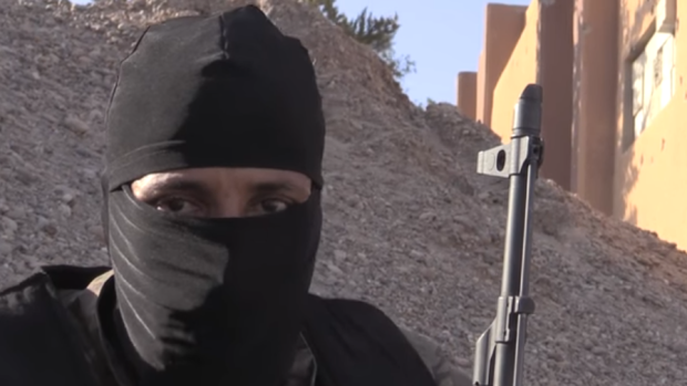 Bojovník teroristické sítě Islámský stát (ilustrační snímek).