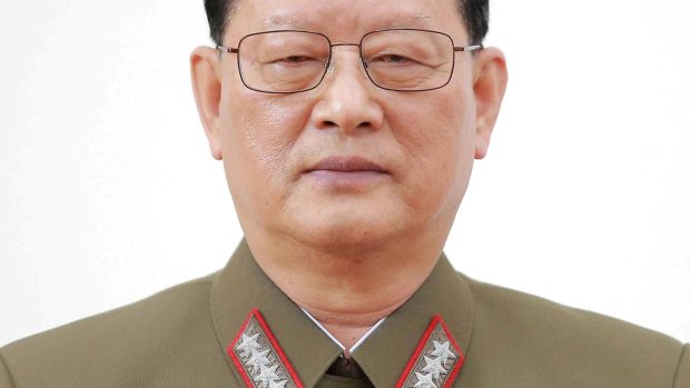 Generál Kim Won-hong (na nedatovaném snímku zveřejněném agenturou KCNA 30. června 2016).