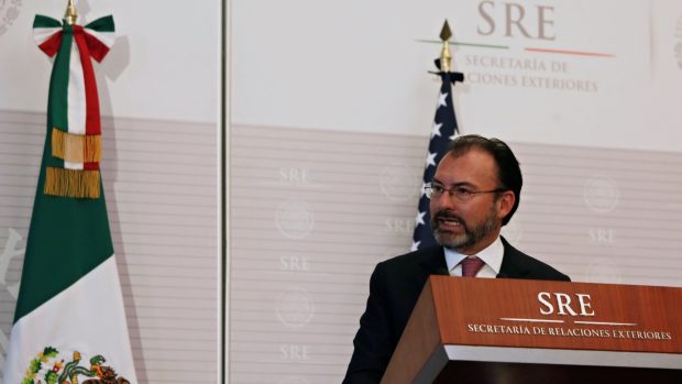 Mexický ministr zahraničí Luis Videgaray