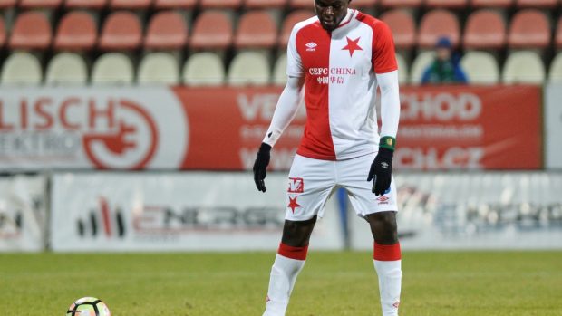 Michael Ngadeu dal v Příbrami svůj první hattrick