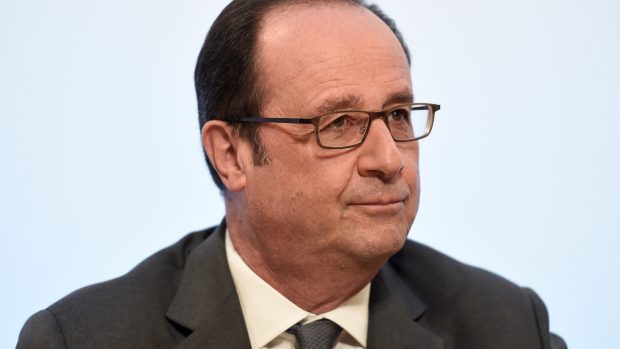Francoouszký prezident François Hollande