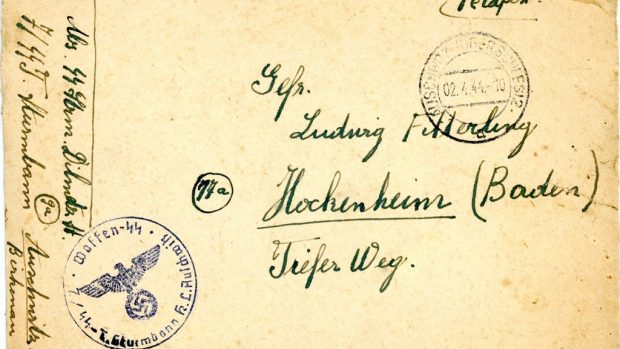 List s datem 1. dubna 1944 napsal tehdy dvacetiletý Stefan Dilmetz ze 7. strážní roty svému kamarádovi