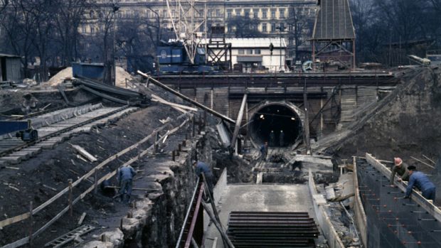 Před 50 lety začala výstavba pražského metra u Hlavního nádraží