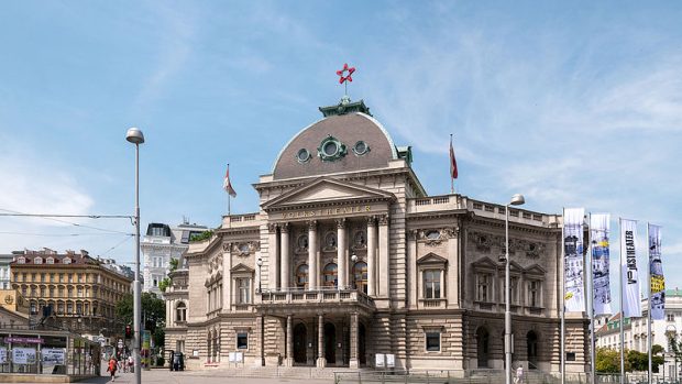 Volkstheater divadlo ve Vídni.