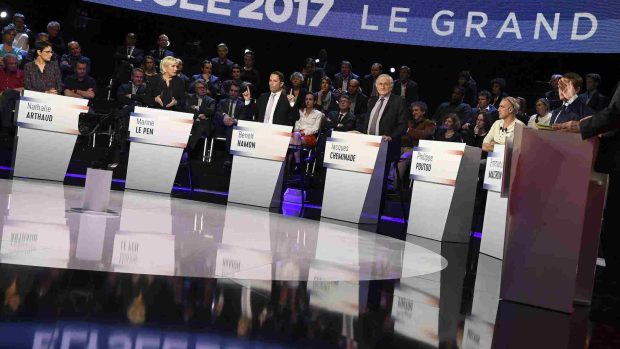 Francouzská předvolební debata