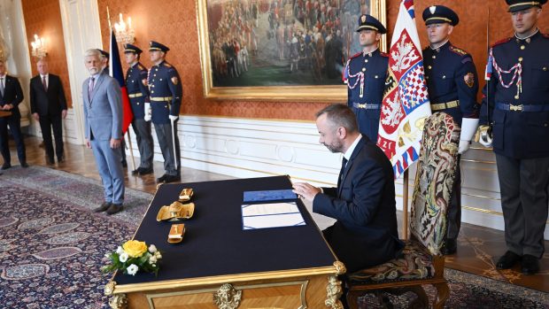 Prezident Petr Pavel jmenoval Marka Ženíška ministrem