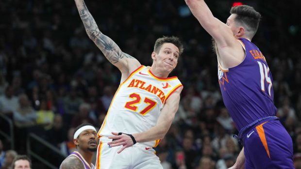 Vít Krejčí v dresu Atlanta Hawks