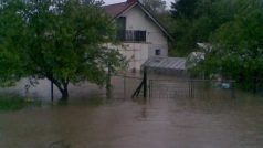 Záplavy v ostravské osadě Žabník