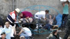 Zranění po tragické tlačenici na Loveparade v Duisburgu